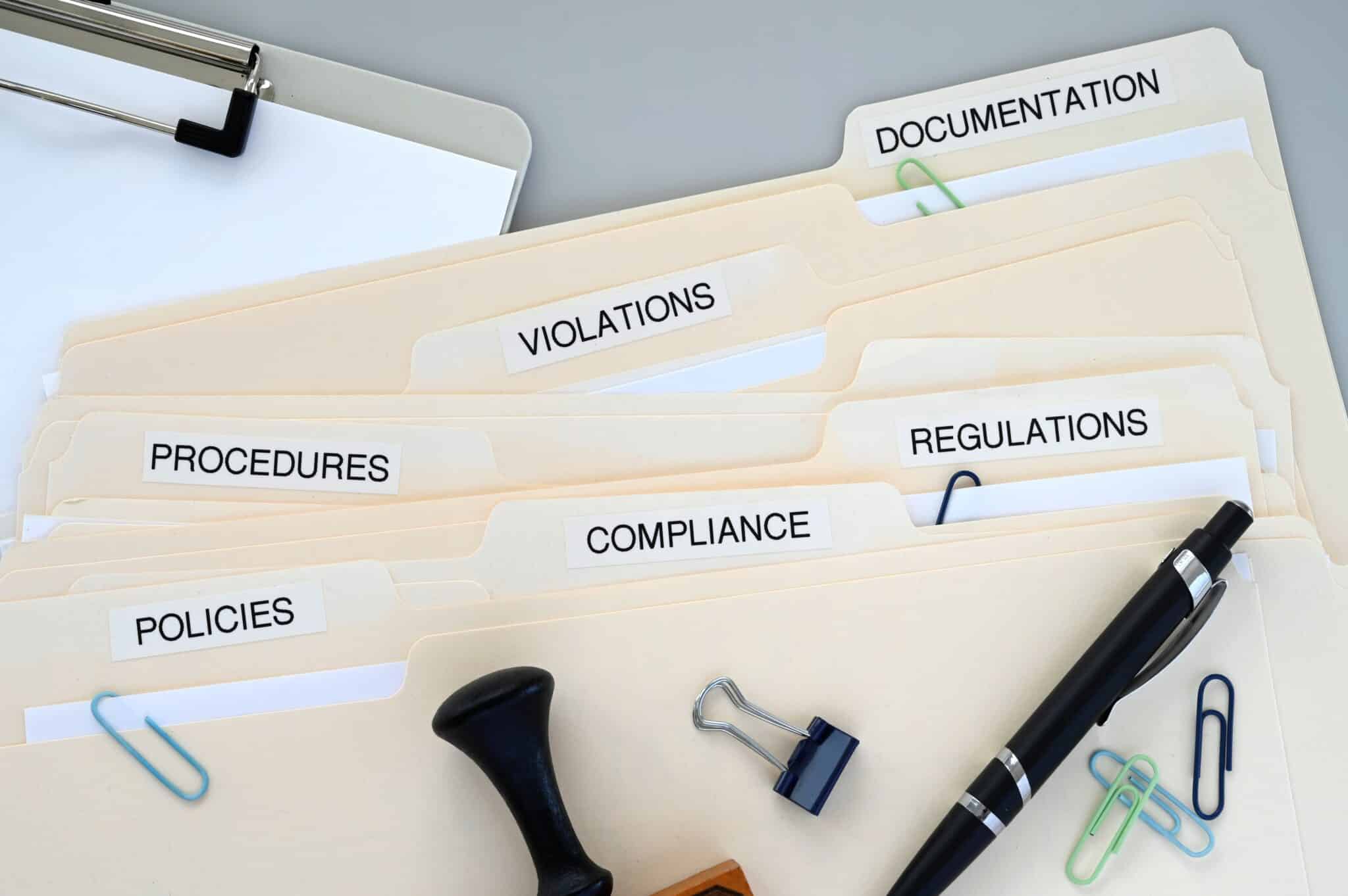 Healthcare Compliance Documents Reviewed Early in the Year